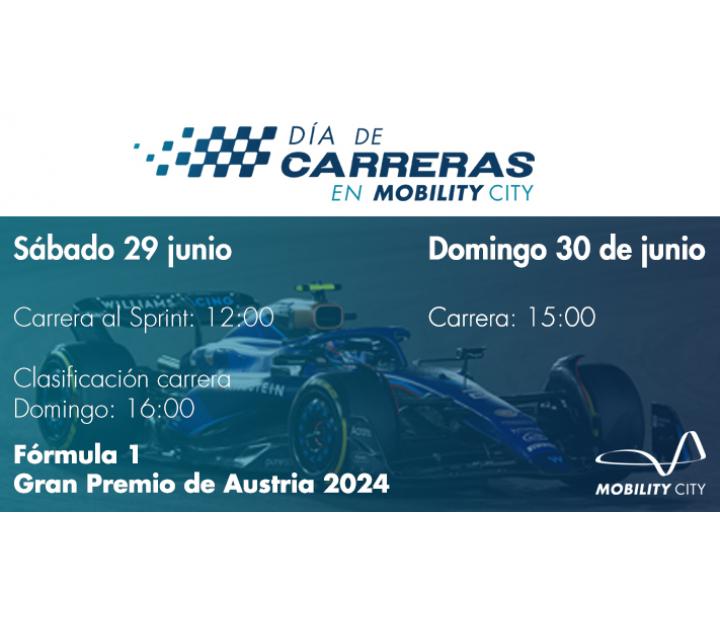 Día de Carreras - Retransmisión del Gran Premio de Austria de Fórmula 1