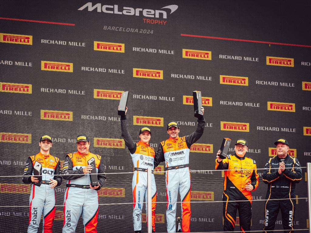 El embajador de Mobility City Alejandro Geppert, se proclama campeón de Europa McLaren Trophy 2024